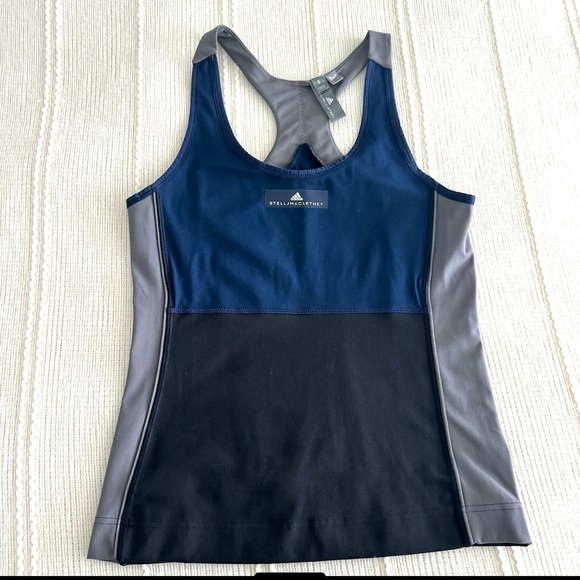 Adidas By Stella McCartney Yoga Comfort Colorblock Tank Top Size Small - Picture 6 of 12